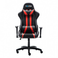 Silla Gaming Vlforce 1150 Negra-roja VOLTEN