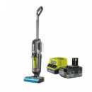 ASPIRADORA BATERIA 18V ONE+ 3 EN 1 PARA SUELOS DUROS RYOBI (1X 4.0Ah)