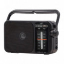 Radio Doble Banda Am/fm Negra LARRYHOUSE 5W