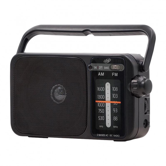 Radio Doble Banda Am/fm Negra LARRYHOUSE 5W