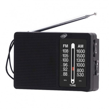 Radio Doble Banda Am/fm Negra LARRYHOUSE