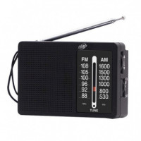 Radio Doble Banda Am/fm Negra LARRYHOUSE