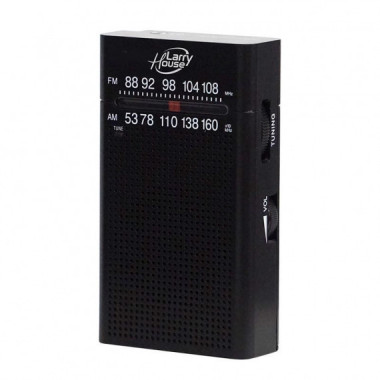 Radio Doble Banda Am/fm Negra LARRYHOUSE