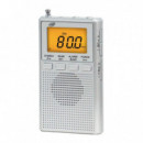 Radio Doble Banda Am/fm Gris LARRYHOUSE