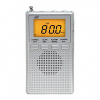 Radio Doble Banda Am/fm Gris LARRYHOUSE