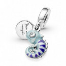 PANDORA Moments Charm Colgante en Plata de Ley Camaleón que Cambia de Color 791676C01