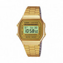 CASIO Reloj A-168WG-9