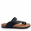 Nature Feet Sandalias Negras 9511-NEGRO