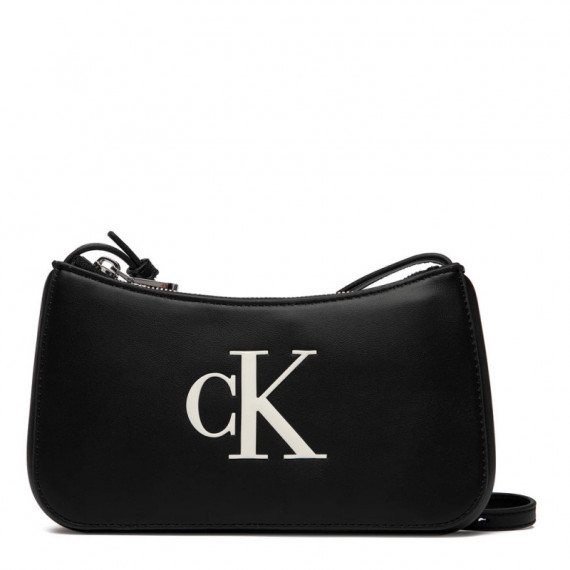 Bolso de Hombro Pequeño con Monograma Grabado  CALVIN KLEIN