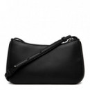 Bolso de Hombro Pequeño con Monograma Grabado  CALVIN KLEIN