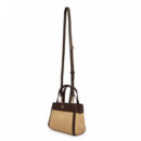 Bolso Tote Pequeño de Lona de Algodón  CALVIN KLEIN