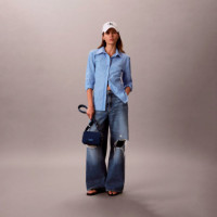 Bandolera pequeña de lona