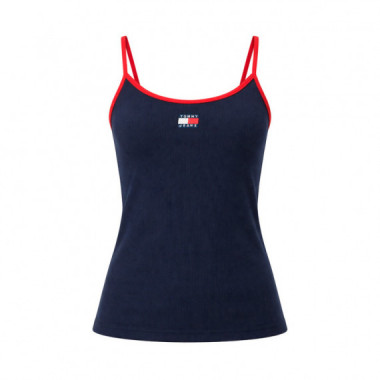 Camiseta Slim Badge Strappy