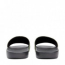 Chanclas con pala de jacquard