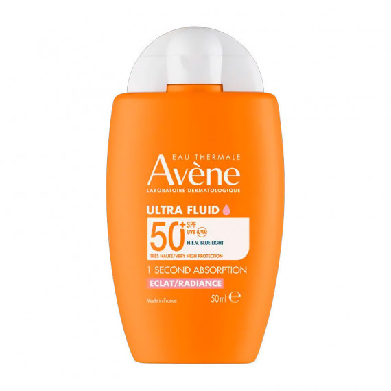 Ultra Fluid Radiance SPF50+ 
protección Facial Alta Pieles Sensibles  AVÈNE