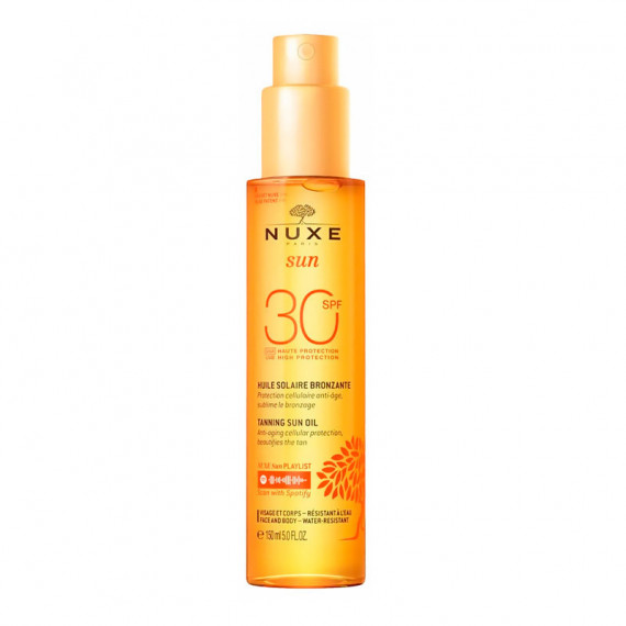 NUXE Sun Huile Solaire SPF30
ACEITE Protector Corporal