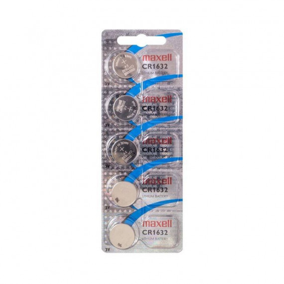 MAXELL PILA BOTON LITIO CR1632 3V BLISTER*5