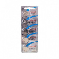 MAXELL PILA BOTON LITIO CR1632 3V BLISTER*5