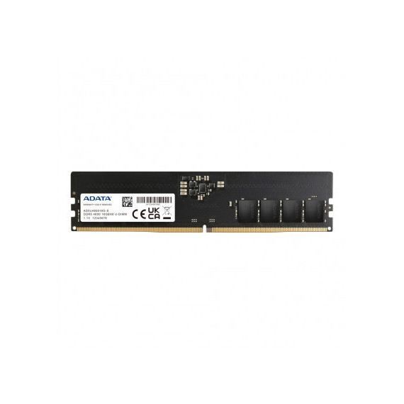 Memoria ADATA 16 Gb DDR5 4800 Mhz AD5U480016G-S