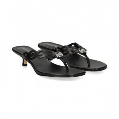 ESCLAVA LOGO HUECO PIEL NEGRO