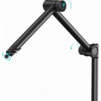 SmallRig 4324 Soporte de Brazo Articulado para Fotografía y Streaming de Escritorio