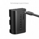 SmallRig Batería para Cámara USB-C 5298 con Pantalla de Alimentación para Canon LP-E6P