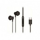 Auriculares CONCEPTRONIC Intraurales Binaurales con Micrófono USB-C Negro (BRENDAN04B)