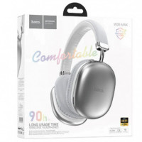 Hoco W55 Plus Auricular Bluetooth con Cancelación dee Ruido Silver