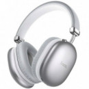 Hoco W55 Plus Auricular Bluetooth con Cancelación dee Ruido Silver