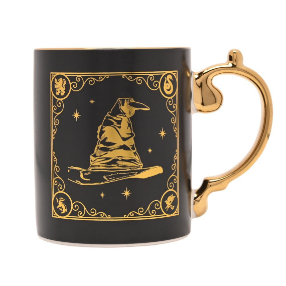 taza sombrero seleccionador harry potter