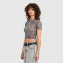 Top VOLCOM Rawly Knit Mesh