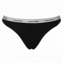 Tripack Tanga CALVIN KLEIN Leopardo/blanco/negro