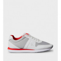 RETRO RUN LACE MIX EMB TONGUE TAUPE SMOG