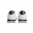 RETRO RUNNER  LACE UP NYLON MG BRIGHT WH