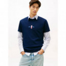 TJM REG SIGN BLOCK SS TEE EXT DARK NIGHT