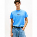 TJM REG SIGN BLOCK SS TEE EXT BLUE TWILI