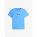 TJM REG SIGN BLOCK SS TEE EXT BLUE TWILI