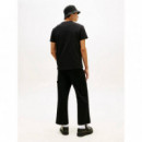 TJM REG VINTAGE LA SS TEE BLACK