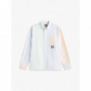 TJM RLX OXFORD FUN STRIPE SHIRT BLUE TWI