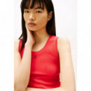 TJW ESSENTIAL RIB TANK EXT RED ALERT