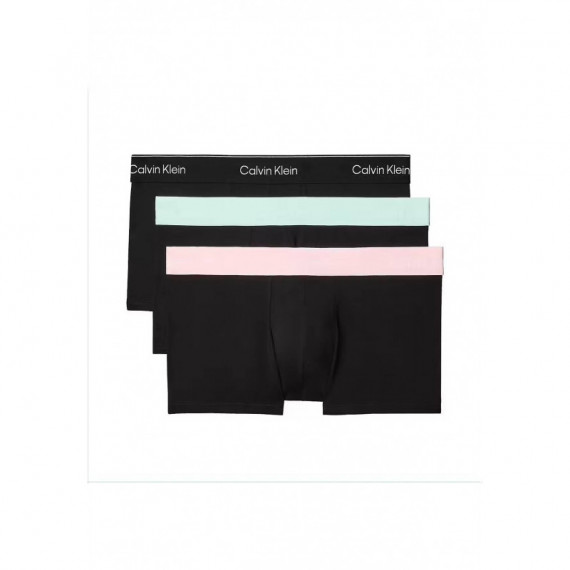 LOW RISE TRUNK 3PK BLACK W/ BLACK WB/BLA