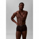 LOW RISE TRUNK 3PK BLACK W/ BLACK WB/BLA