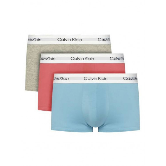 LOW RISE TRUNK 3PK BRILLIANT PINK/GULF B
