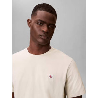 SS BADGE 30S JERSEY CLASSIC TEE OATMEAL