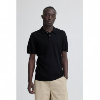 Polos Polo BLEND de Punto DAO Black
