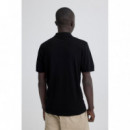 Polos Polo BLEND de Punto Dao Black