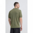 Polos Polo BLEND de Punto Dao Dusty Olive