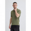 Polos Polo BLEND de Punto Dao Dusty Olive