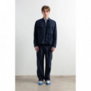 Pantalones EDMMOND Light Marvin Plain Navy