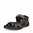 ECCO Sandalias de Piel Marrón 069564-55894